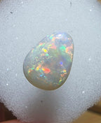 A167 - Drop cut flawless white opal