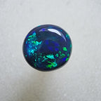 A431 - Stunning circle cut black opal