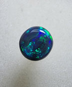 A431 - Stunning circle cut black opal