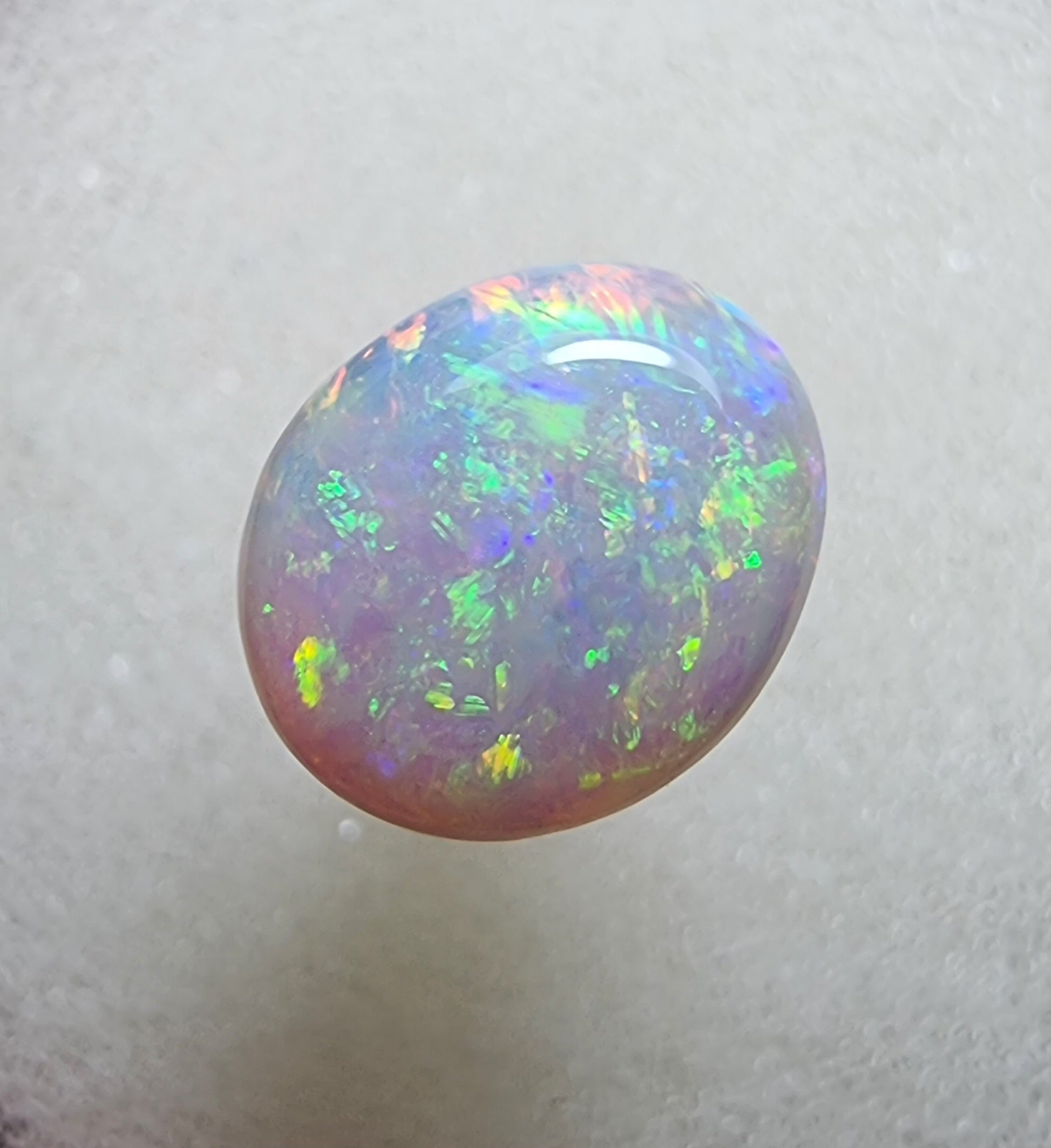 A440 - Gem grade white opal