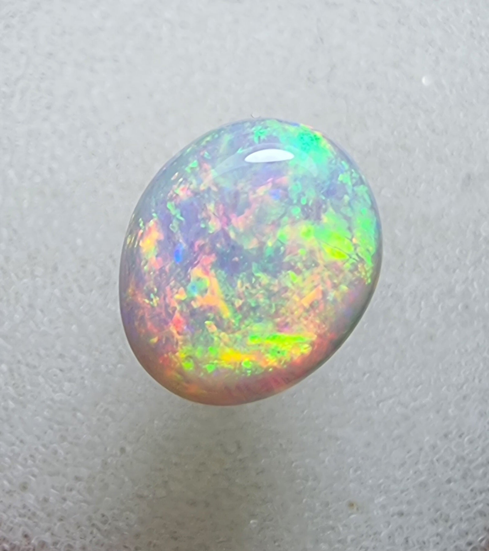 A440 - Gem grade white opal