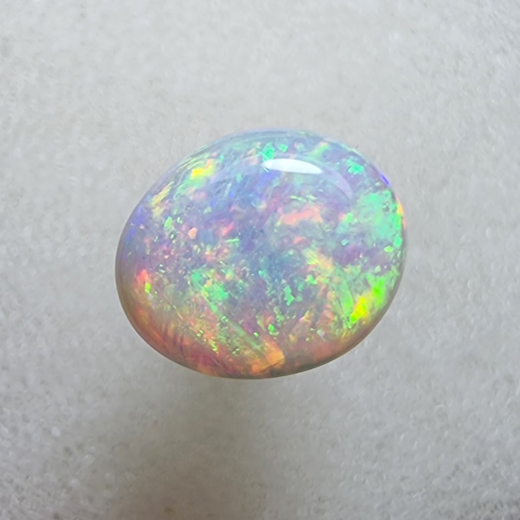 A440 - Gem grade white opal