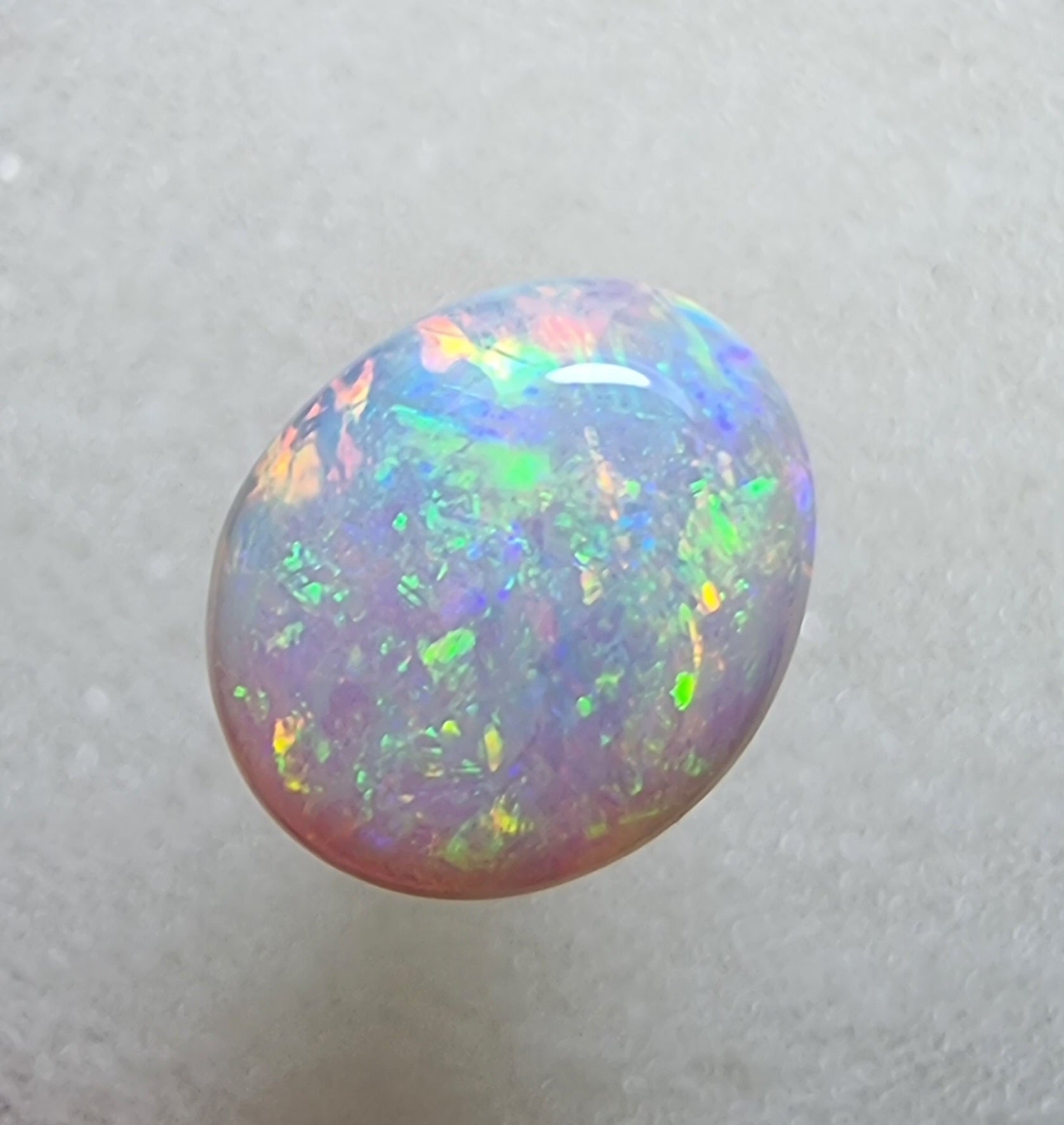 A440 - Gem grade white opal