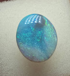 A606 - Large broad faced dark opal