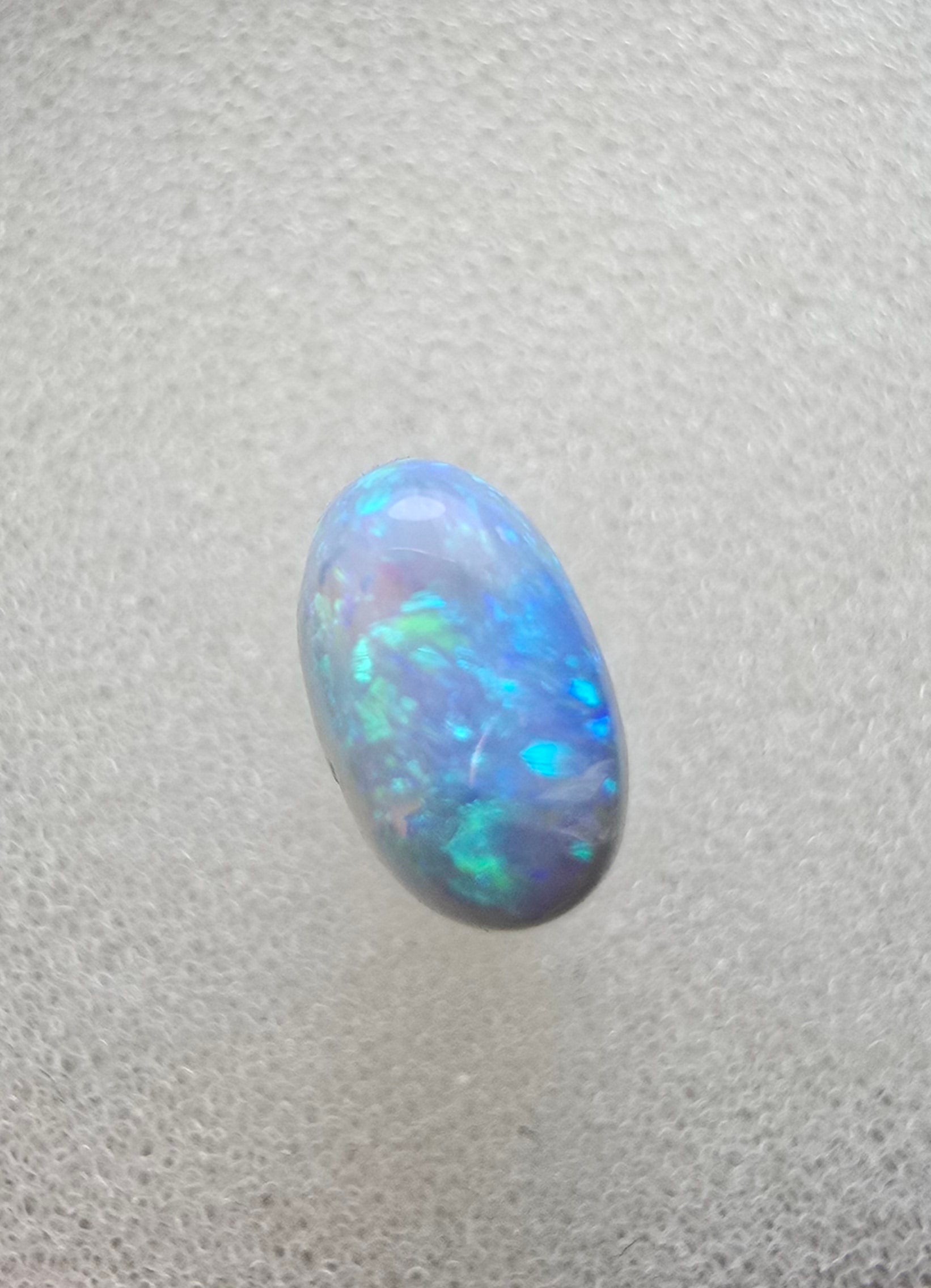 A648 - Oval cut crystal opal