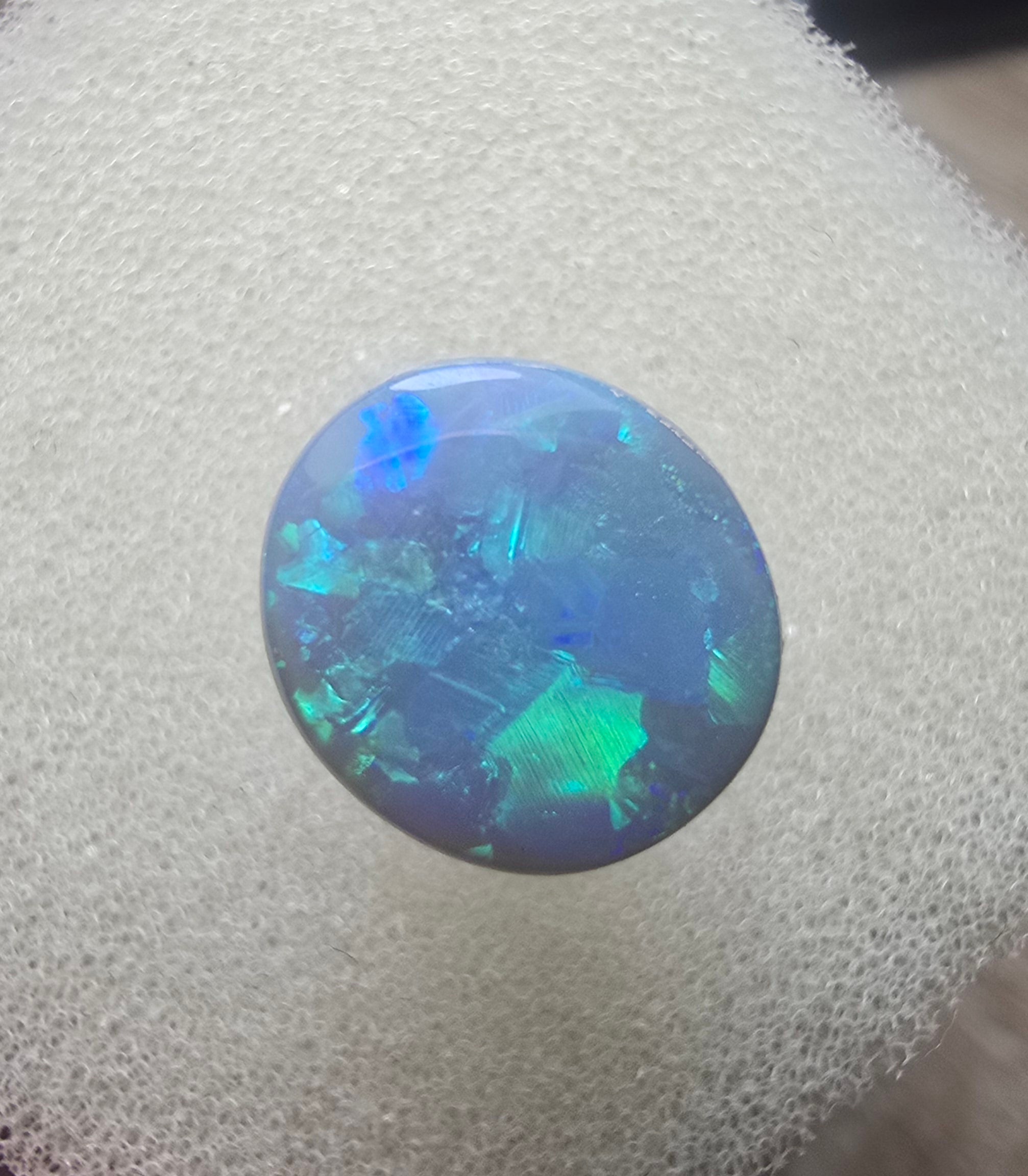 A651 - Flagstone flash dark opal