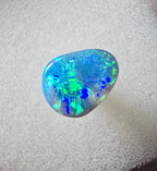 A653 - Stunning drop cut black opal