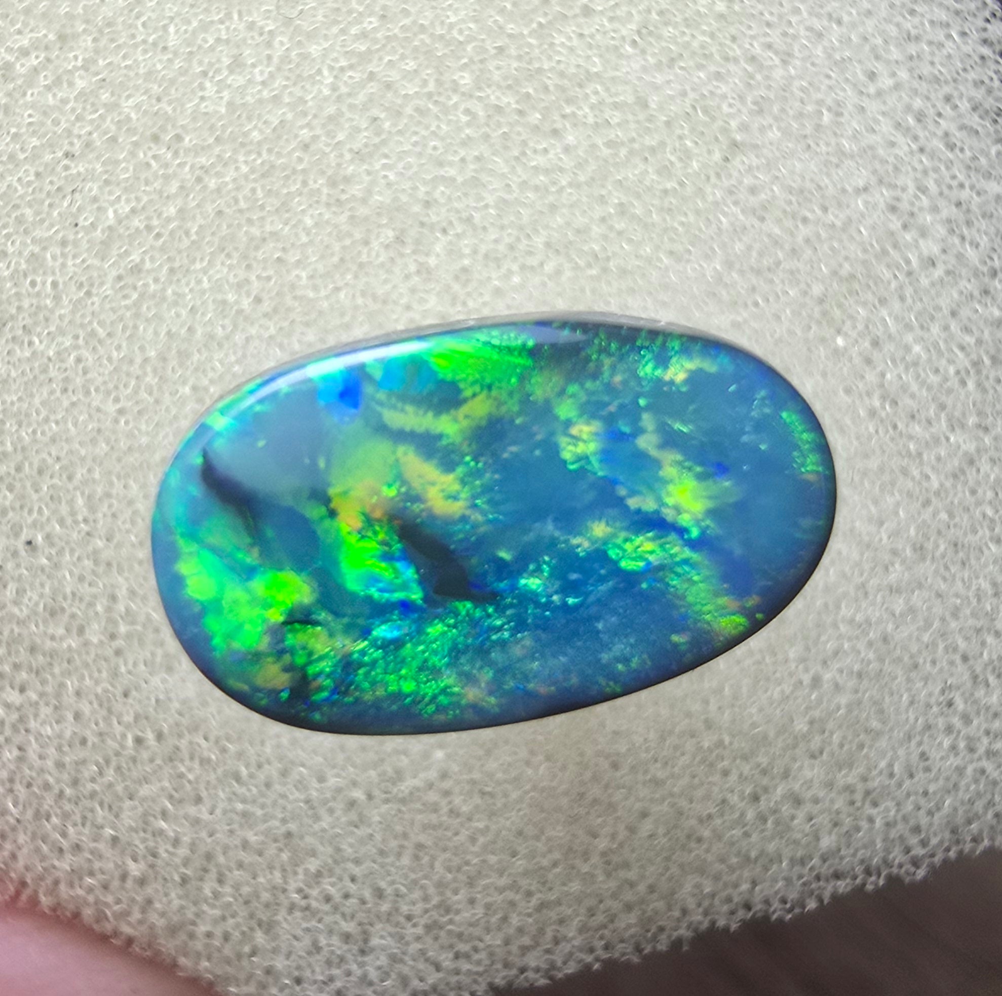 A656 - Bold black opal beauty