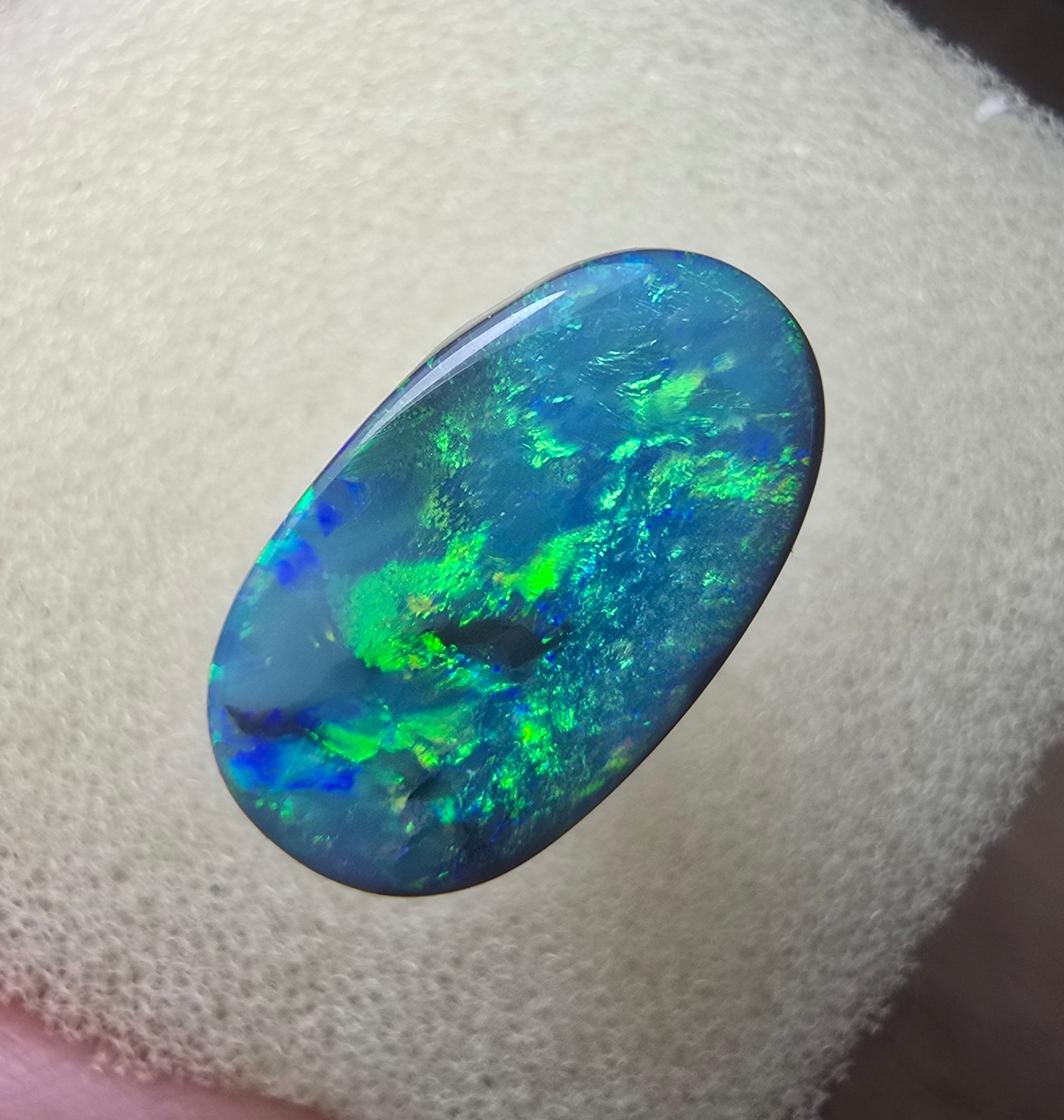A656 - Bold black opal beauty