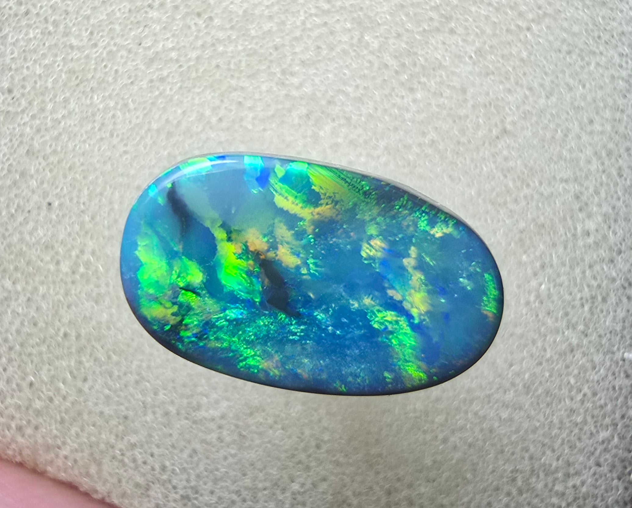 A656 - Bold black opal beauty