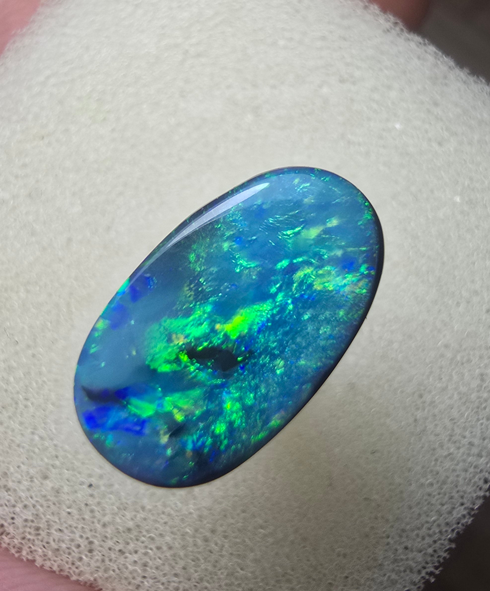 A656 - Bold black opal beauty