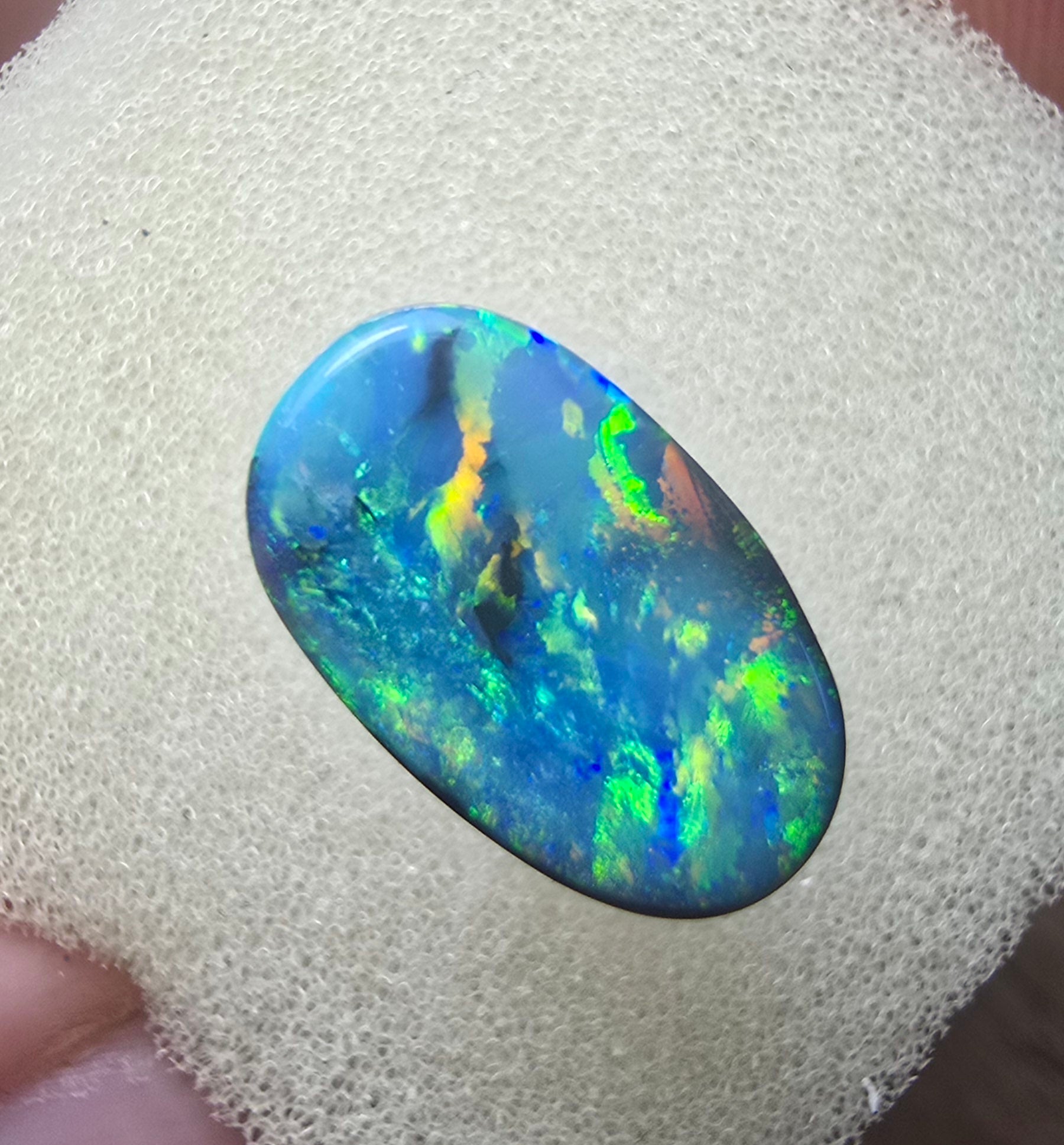 A656 - Bold black opal beauty