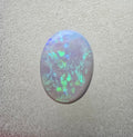 A111 - Oval cut white opal