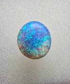 A668 - Stunning dark crystal opal cabachon