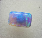 A769 - Big, Bright blue and green cushion cut