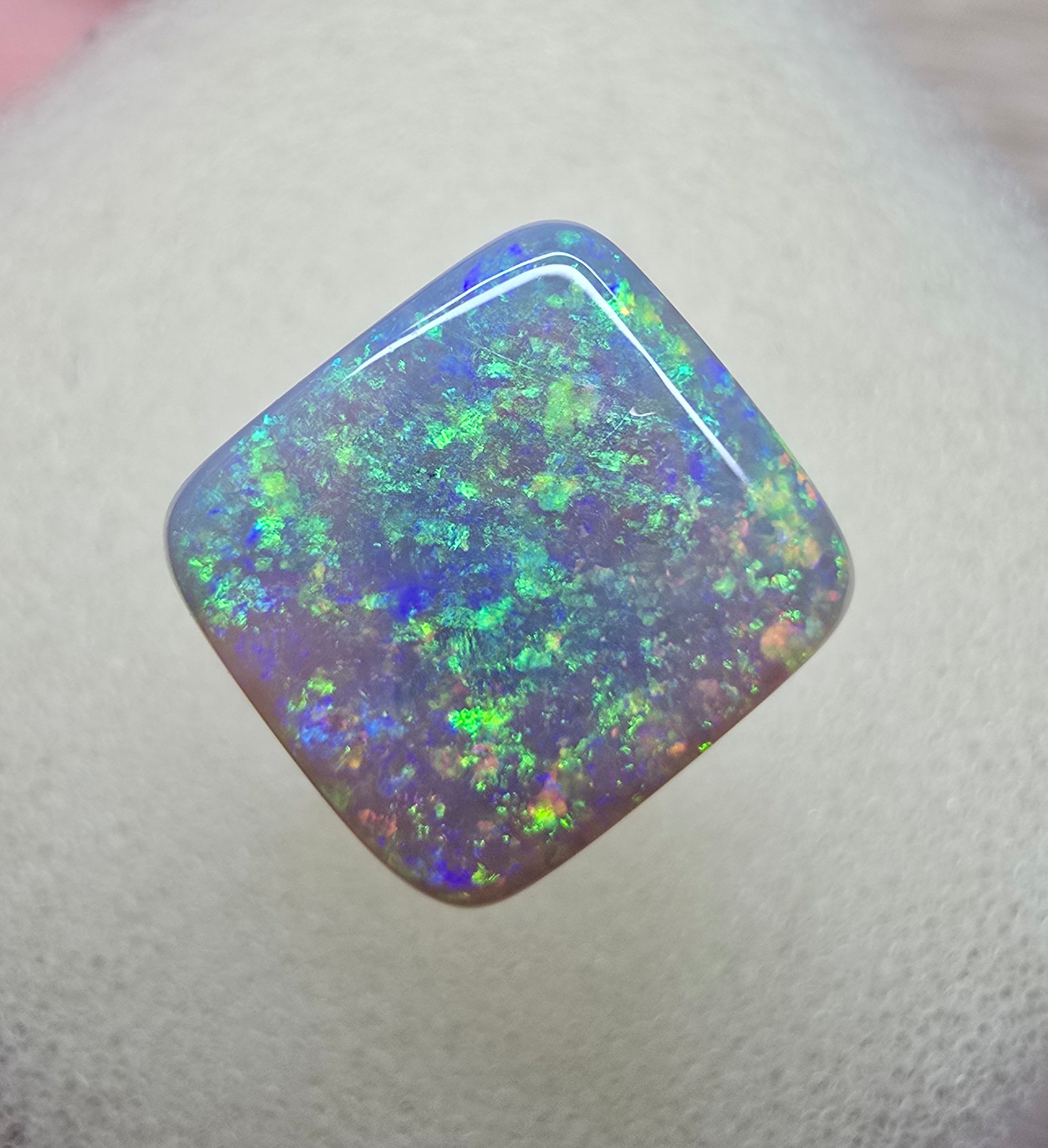 A770 - Large Sparkle cushion cut statement