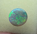 A222 - Stunning circle cut dark opal