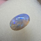 A774 - Soft crystal blue & purple flash
