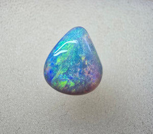 A782 - Stunning drop cut dark opal