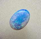 A798 - Crystal blue swirl oval cut