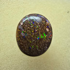A804 - Broad flat face oval cut boulder