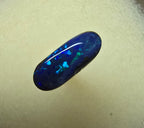 A812 - Long oval cut bright blue