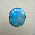 A821 - Bold round cut boulder opal