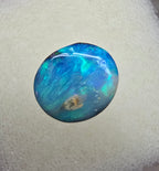 A821 - Bold round cut boulder opal