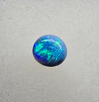 A836 - Round cut blue flash
