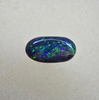 A839 - Oval cut black opal beauty