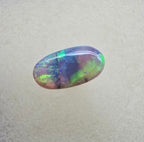 A842 - Bright dark crystal oval cut