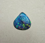 A843 - Fat drop cut black opal