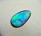 A844 - Dreamy black opal drop cut