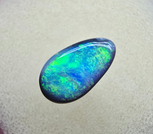 A844 - Dreamy black opal drop cut