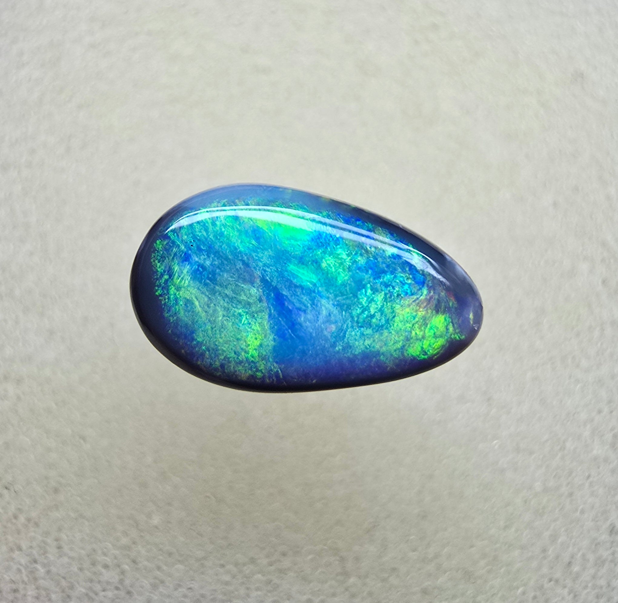 A844 - Dreamy black opal drop cut