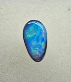 A844 - Dreamy black opal drop cut