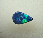 A858 - Drop cut black opal