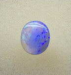 A870 - Broad face purple and blue crystal opal