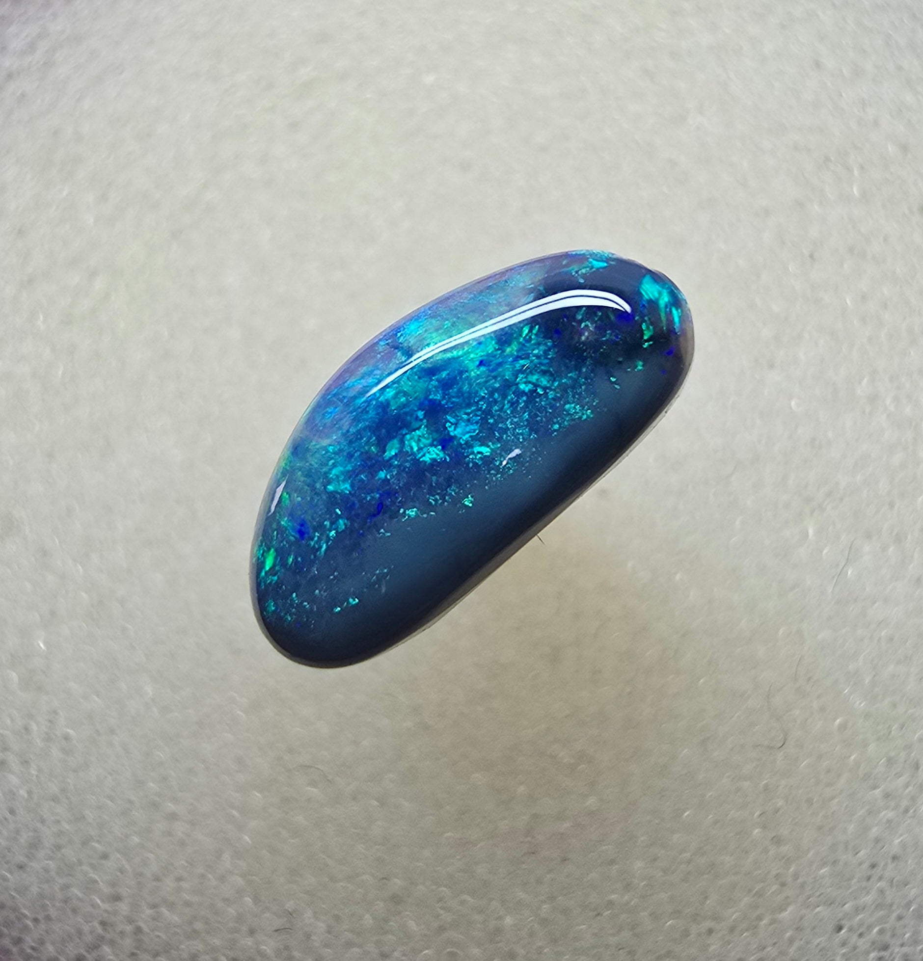 A887 - Freeform black opal