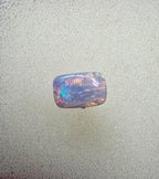 A888 - Bright rectangle cut dark opal