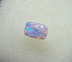 A888 - Bright rectangle cut dark opal