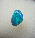 A893 - Freeform black opal rich green colour