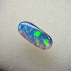 A894 - Oval cut dark crystal opal