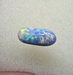 A894 - Oval cut dark crystal opal