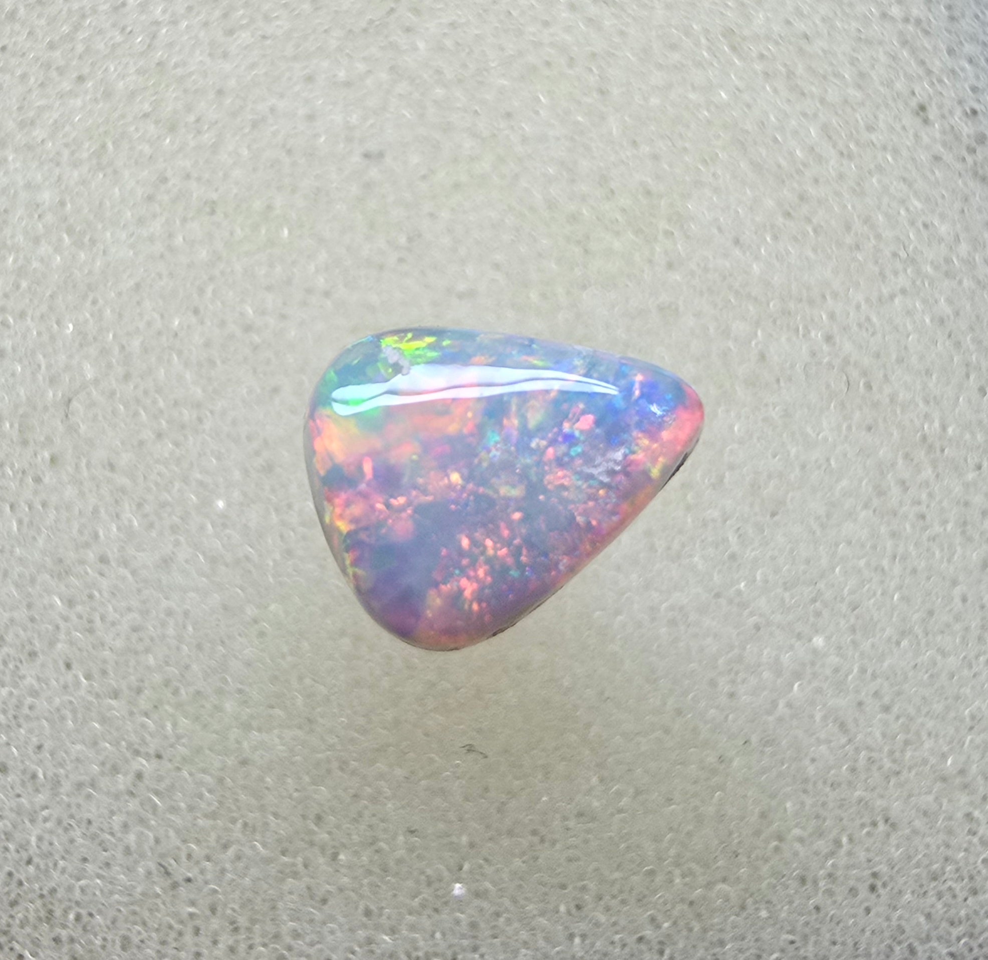 A895 - Drop cut red fire beauty