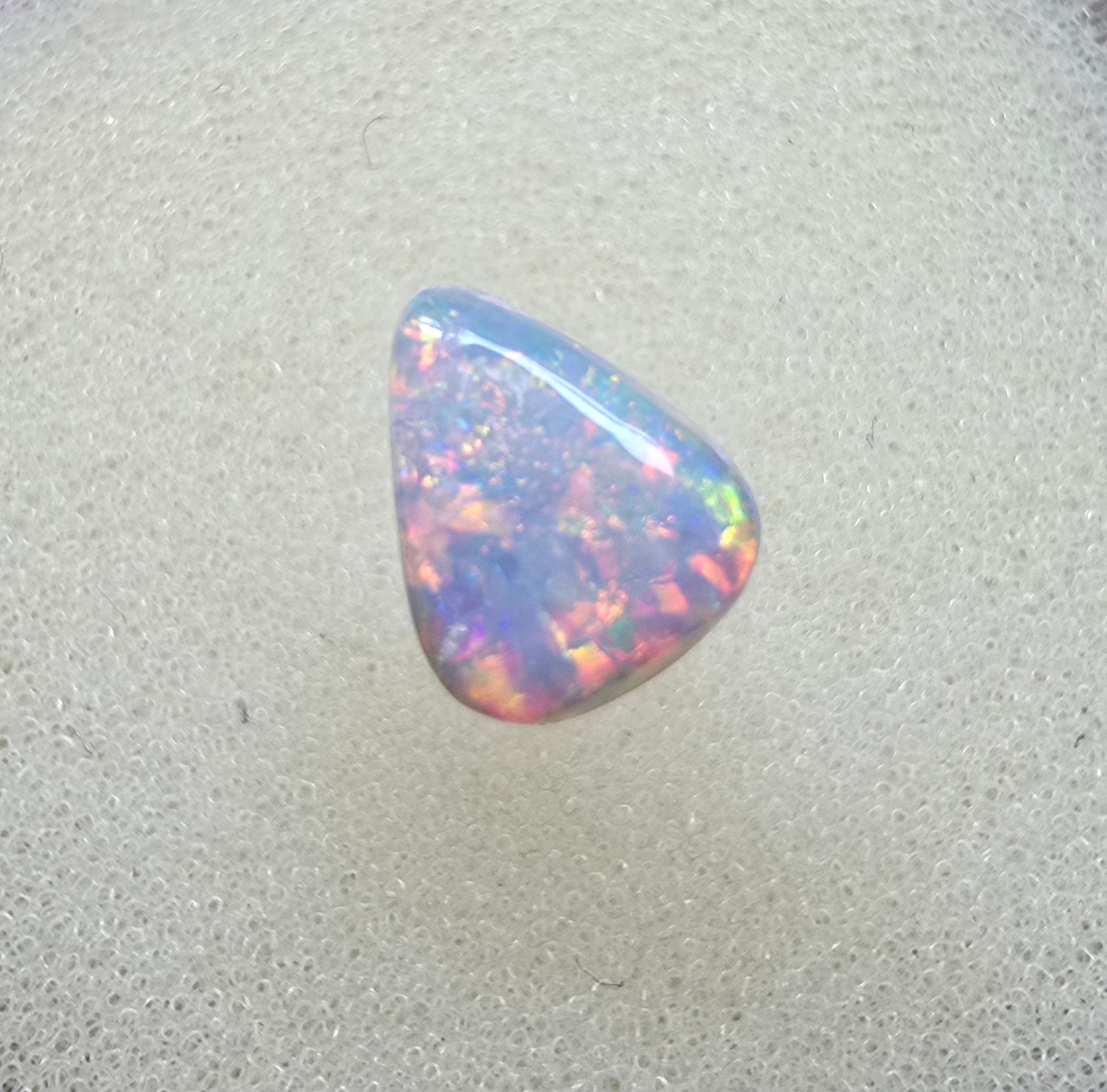 A895 - Drop cut red fire beauty