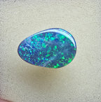 A897 - Strong large drop cut black opal