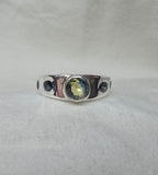 J017 - Sapphire sterling silver suite of beauty