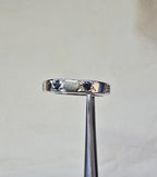 J015 - Star set blue Australian sapphire