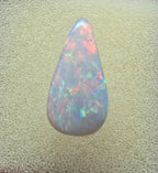 A906 - Large softly glittering drop cut